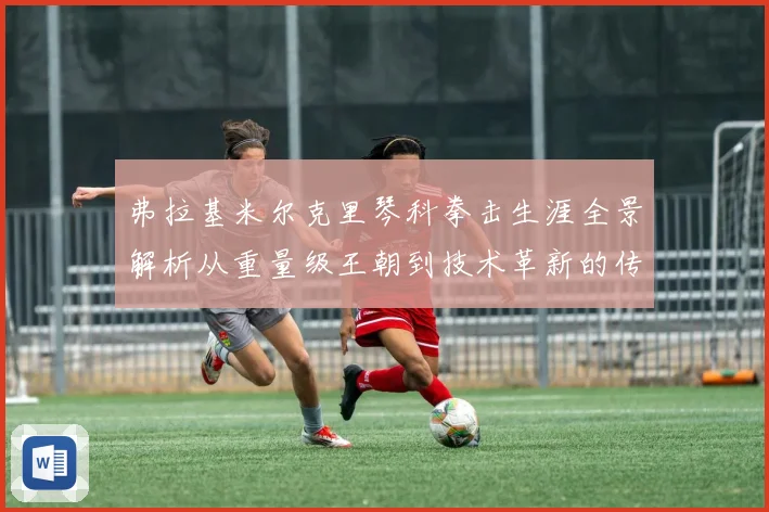 弗拉基米尔克里琴科拳击生涯全景解析从重量级王朝到技术革新的传奇之路